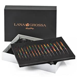Kit d'aiguille design en bois Multicolor