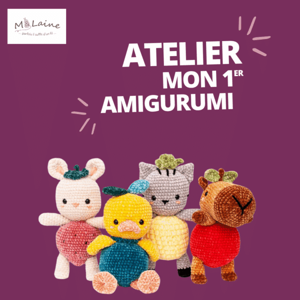 Atelier crochet – Je crochette mon Amigurumi