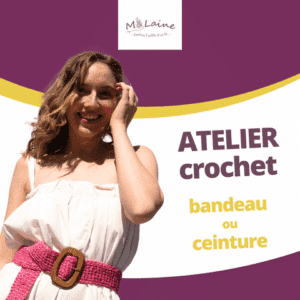 Je crochète mon bandeau ou ma ceinture ! Mercredi 06 août 2025 de 10h00 à 12h00