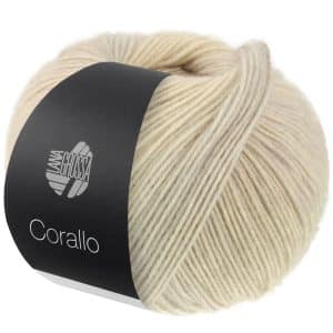 Lana Grossa Corallo - 010 beige/greige/ecru