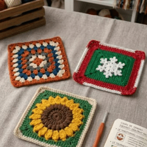 Atelier crochet – À la découverte des Granny square | 7 et 21 novembre